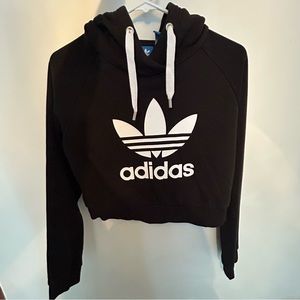 Adidas Cropped Hoodie